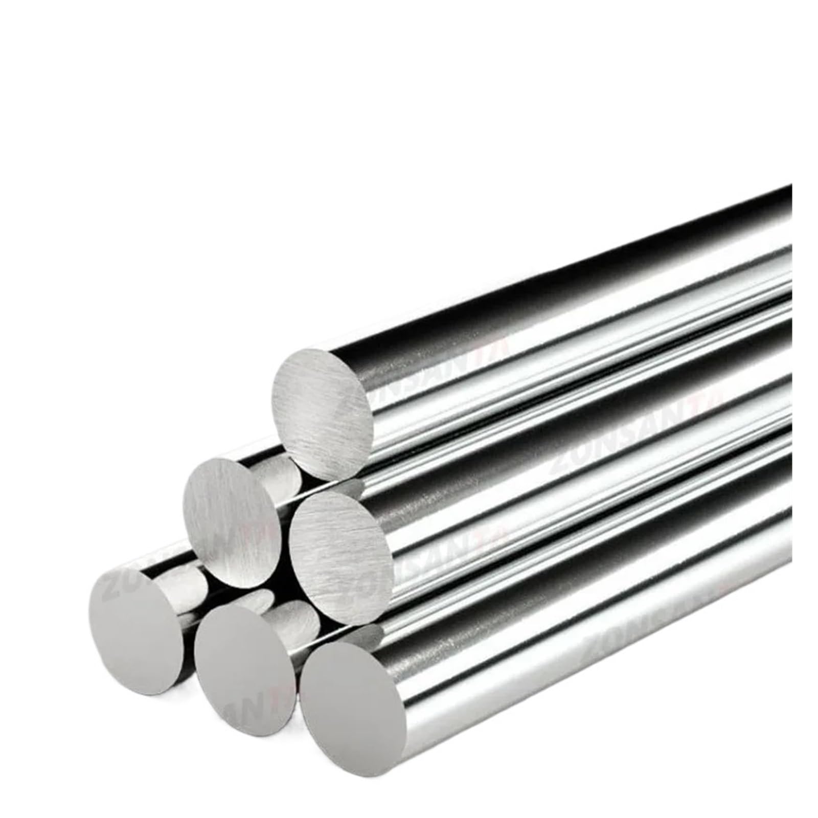 Ejes lineales de Acero Inoxidable, Barra de Acero Inoxidable 304 Varios diámetros (100-500 mm), Eje Redondo Macizo for Manualidades y modelismo Coches(100mm,5.5mm)