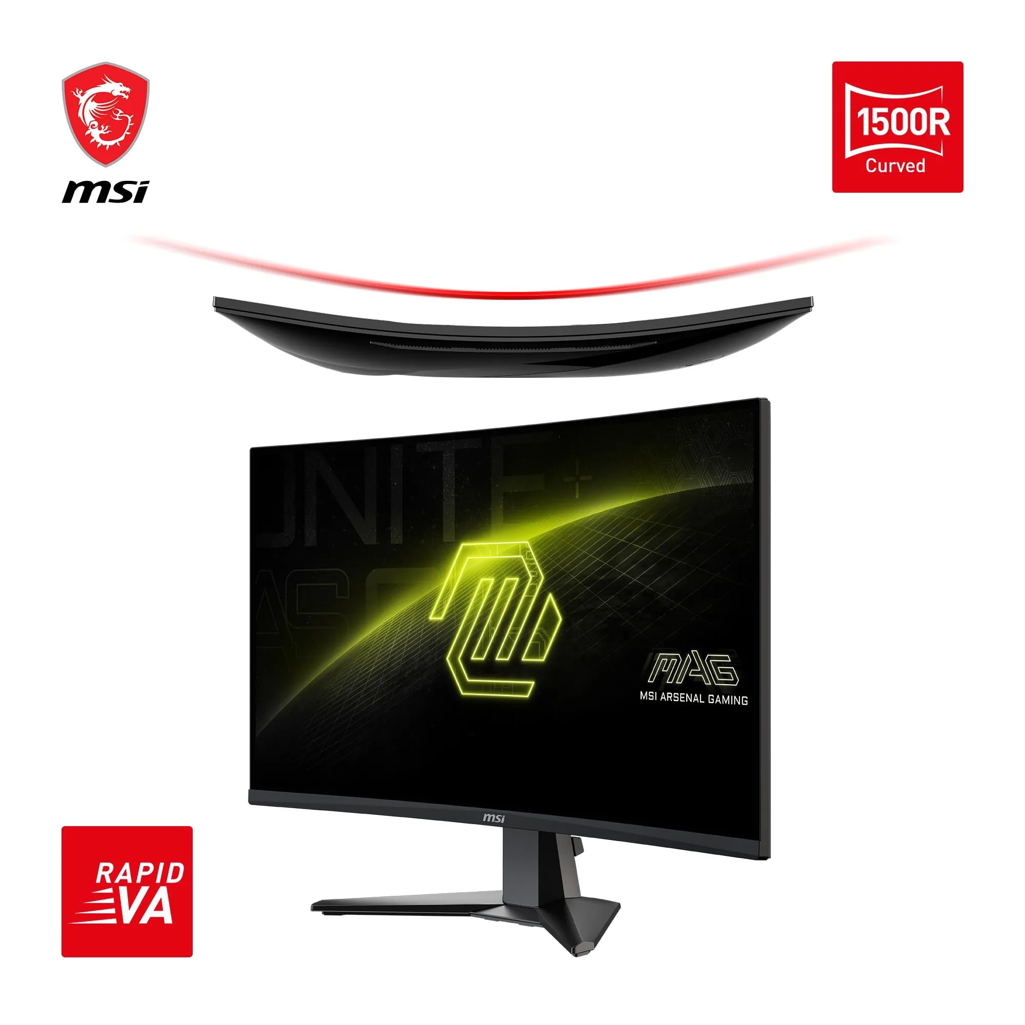 MSI MAG 27C6X Écran Gaming incurvé 27" FHD