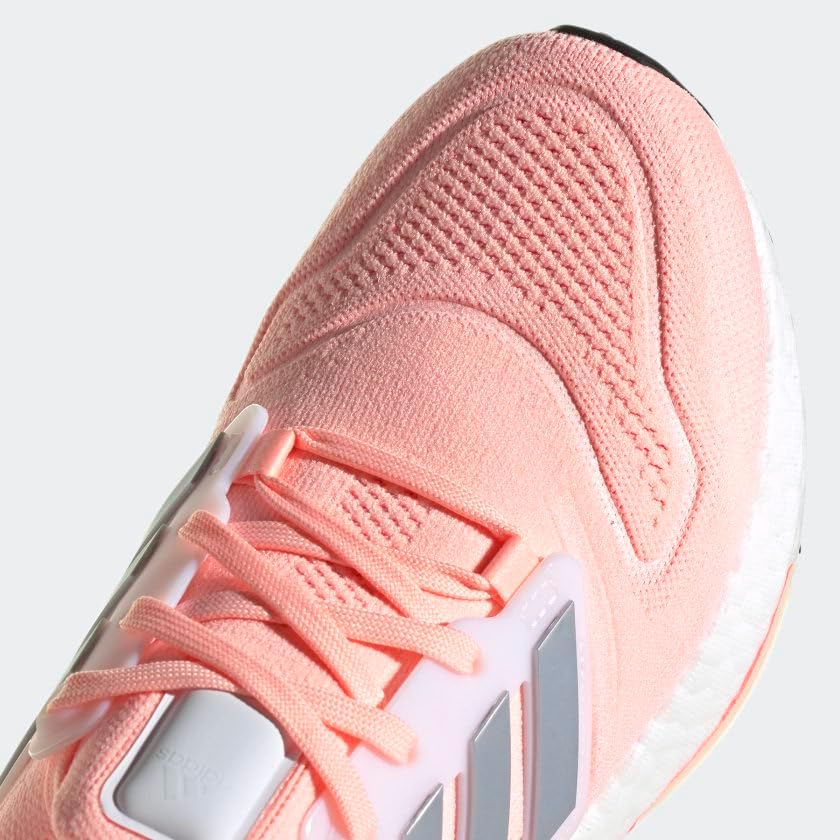 adidas Ultraboost 22 Shoes Pink/Grey - Image 8