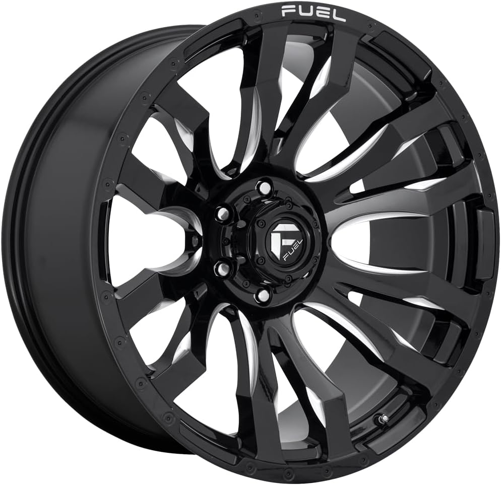 FUEL OFF-ROAD D673 BLITZ 20X10, 6X5.5, 4.79, -18mm GLOSS BLACK MILLED - D67320008447