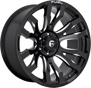 FUEL OFF-ROAD BLITZ 16X8 6X5.5 4.54 1mm GLOSS BLACK MILLED - D67316808445