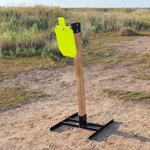 Image of Highwild Target Stand System - AR500 Steel Shooting Target 1 /2 inch Thick with 2x4 Stand Kit