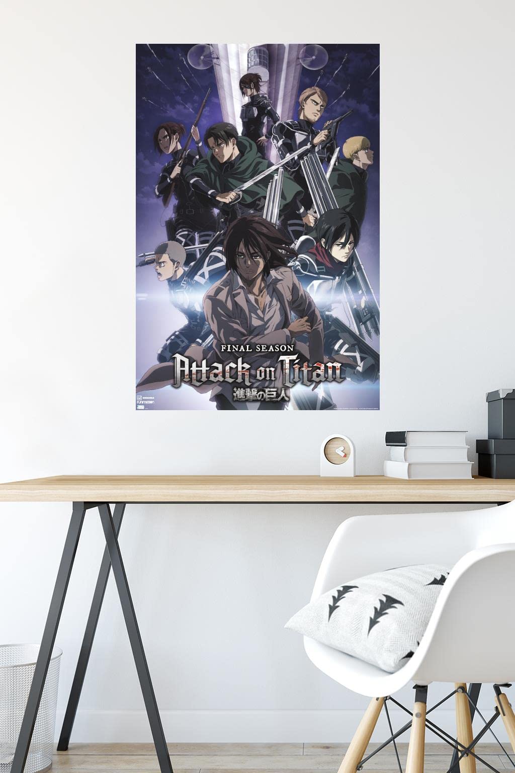 Amazon.co.jp: 進撃の巨人:シーズン4 - Key Visual 2 ウォール