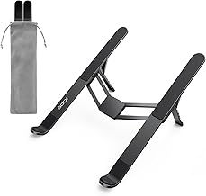 【Innovative・Ultra-lightweight】SODI Laptop Stand, PC Stand, Foldable, Stability, Only 173g, Ultra-lightweight, Angle Adjustment, Posture Improvement, Stylish, Laptop Stand, Computer Stand, Tabletop
