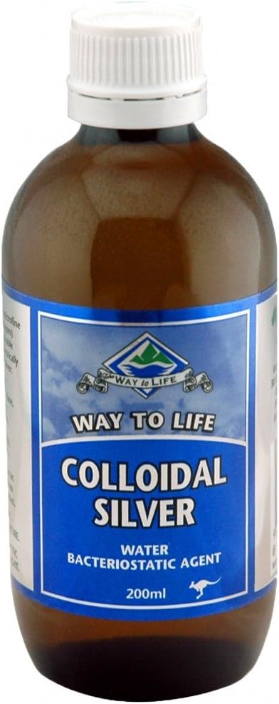 Colloidal Silver Water Bacteriostatic Agent.