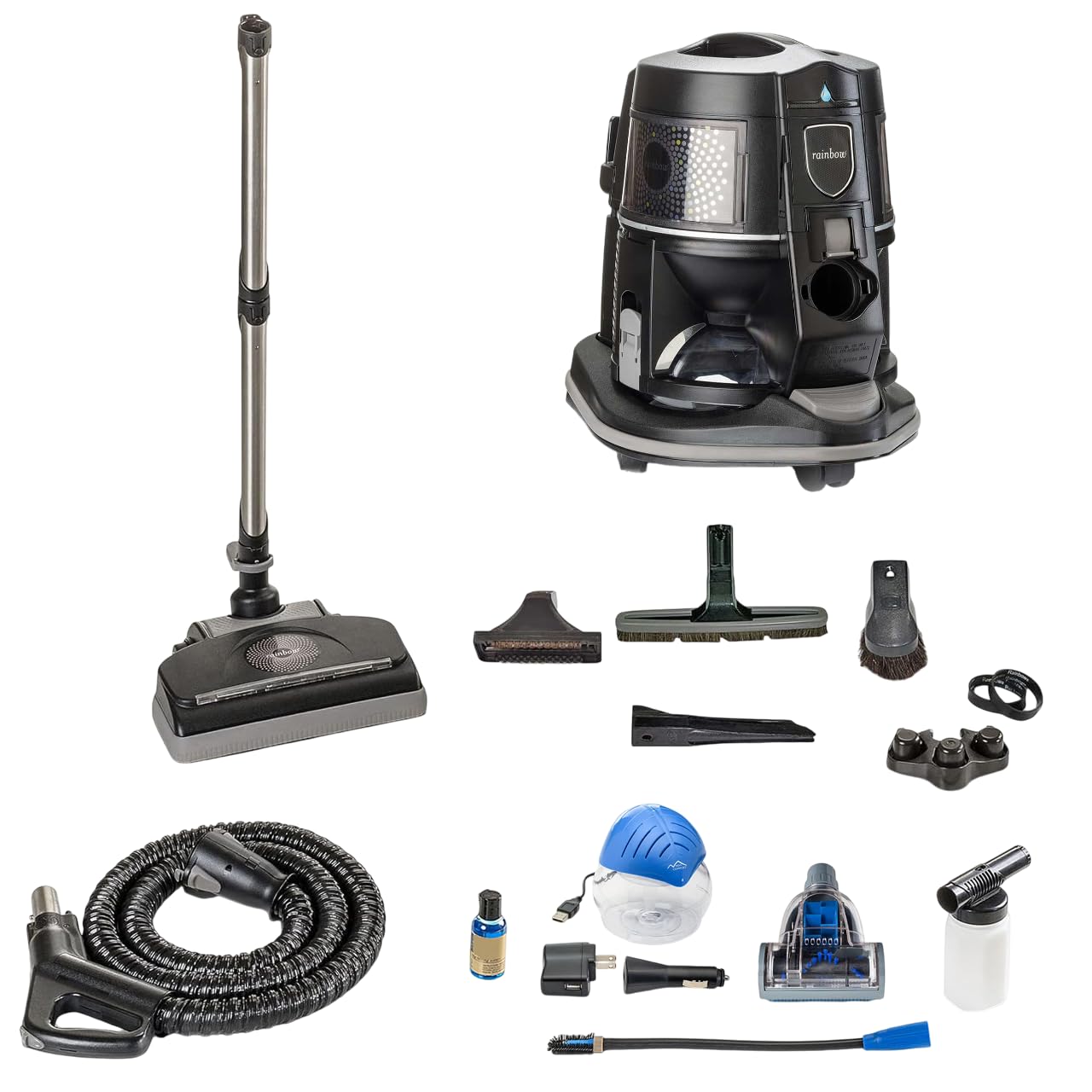 The Best rainbow vacuum cleaner price of 2026 to Upgrade Your Home Genuine E2 Black E Series Rainbow Vacuum Cleaner (Renewed)