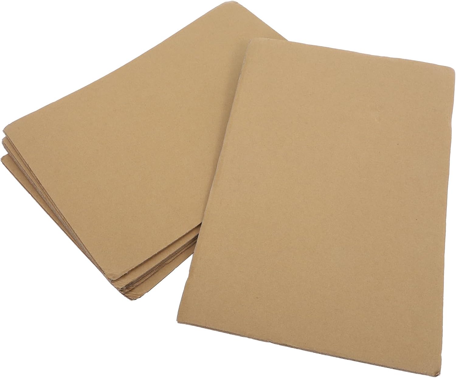 10 Sheets 2.5mm Thick Corrugated Cardboard Sheets A3 Size 30x42cm Double-sided Paperboard Pads for Packaging, Mailing Inserts, and DIY Crafts