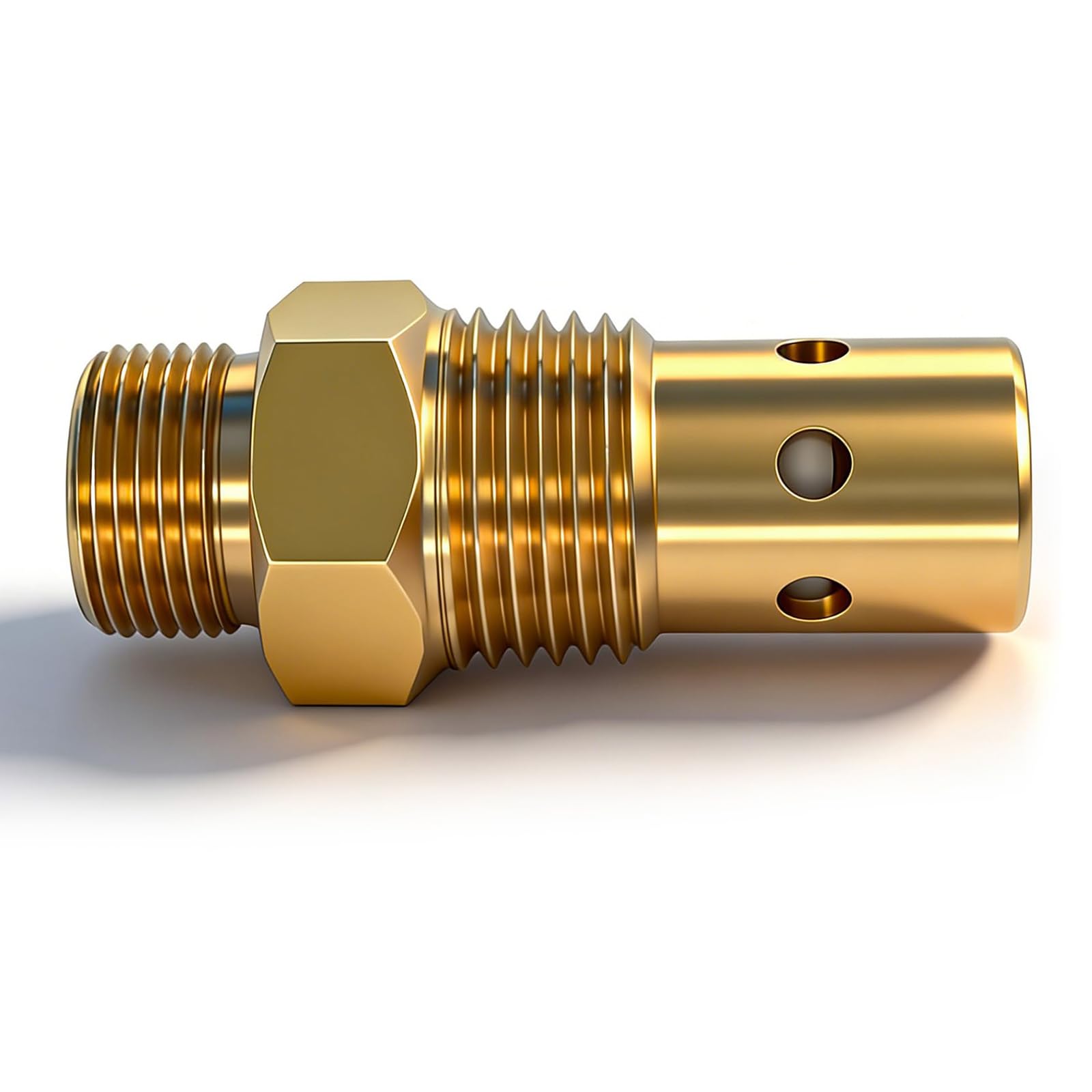 Brass Air Compressor Check Valve 1/2" Unidirectional No Return Prevents Backflow Protects Component Compressor Unidirectional Hardware Assembly