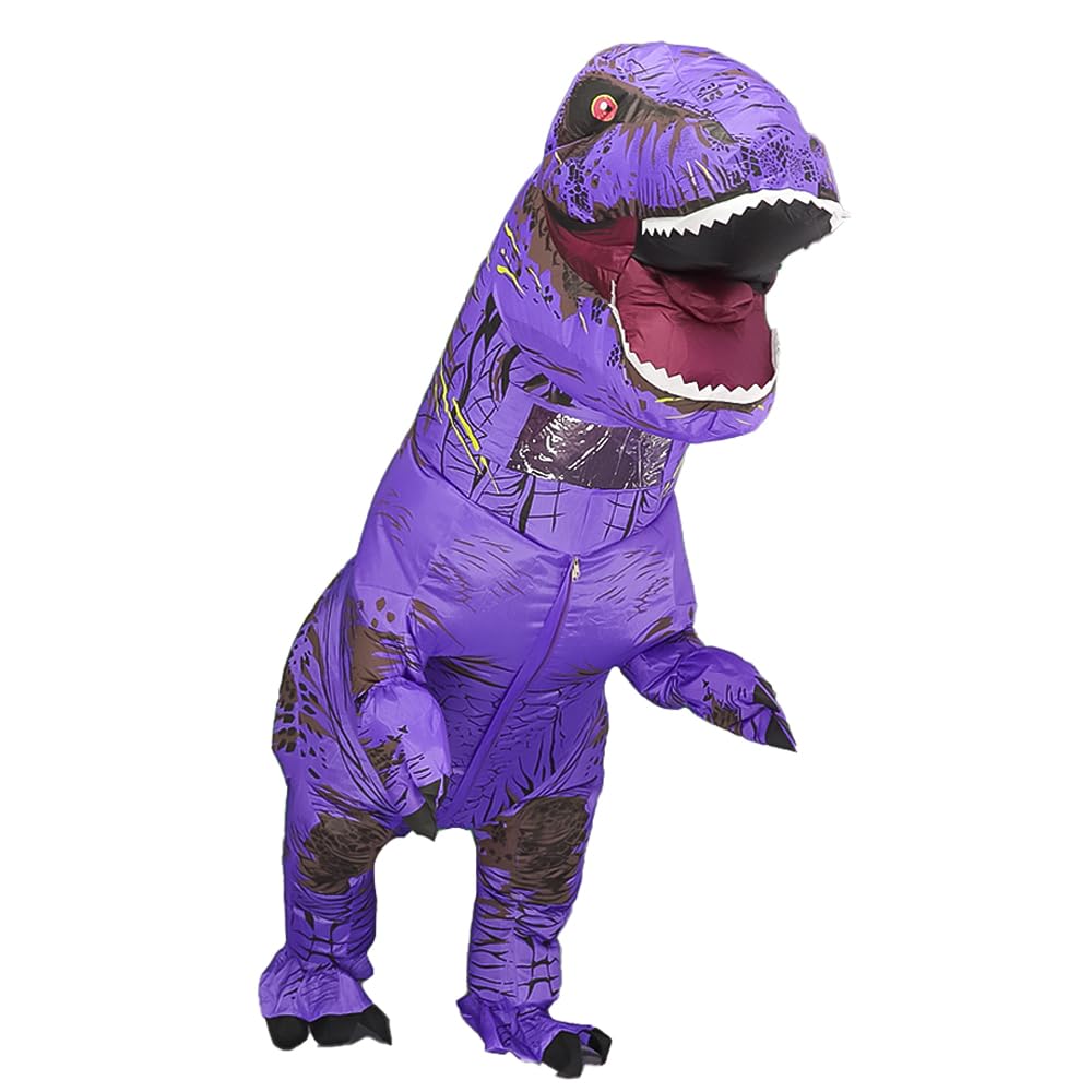 Inflatable Dinosaur Costume for Adults Blow up T-rex Costume Funny Party Dino Costume Fancy Halloween Costume Suit