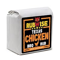 Vista 8 de RubWise Texas Style BBQ Brisket Rub - El Jefe (1 libra) Masajes para barbacoa y especias para ahumar y asar a la parrilla Condimentos secos