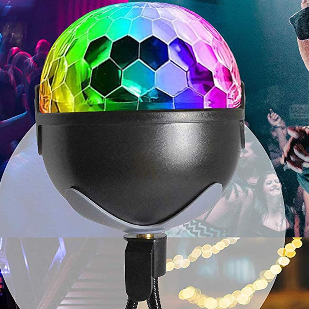 Uonlytech Sound Activated Lights Dj Lamp Disco Lights Disco Ball Strobe Light Disco Ball Lights Portable Projector Lamp 7 Modes Strobe Light Party Light Dancing Lights Sound and Light