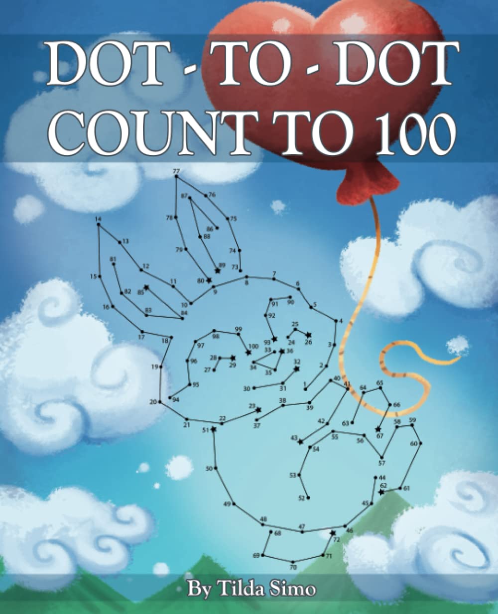 Dot-to-Dot Count to 100: Games for kids ages 5-8, Connect the dots Workbook