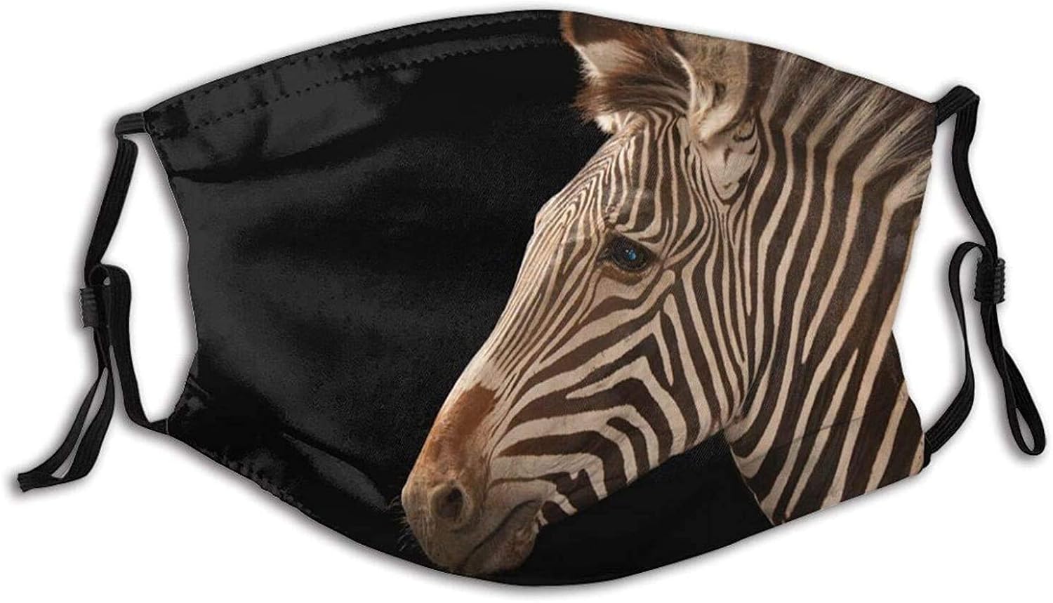Animal Zebra Mask Zebra Funny Face Masks,Reuse Washable