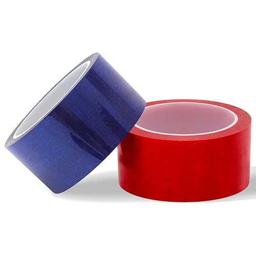 Miniatura 5 de WELSTIK Cinta de seguridad a prueba de manipulaciones, cinta de seguridad azul, cinta de transferencia a prueba de manipulaciones (azul, 1.88