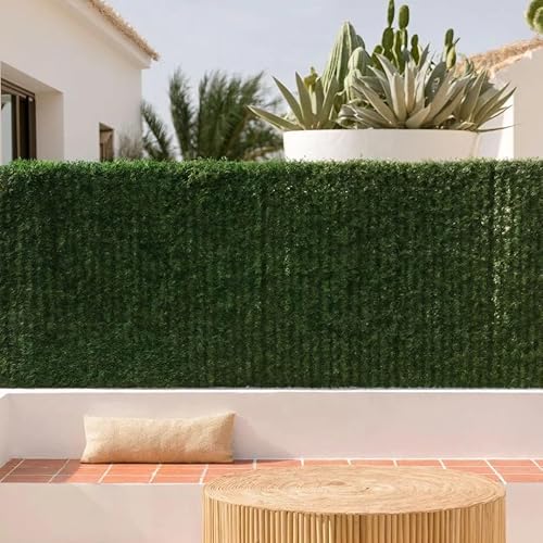 Catral | Seto Artificial Hidenatur 1.5x3 M Máxima Ocultación | Resistente A Rayos UV Y Lluvia | Aspecto Natural Y Frondoso | Jardín Y Terrazas | Diseño Moderno
