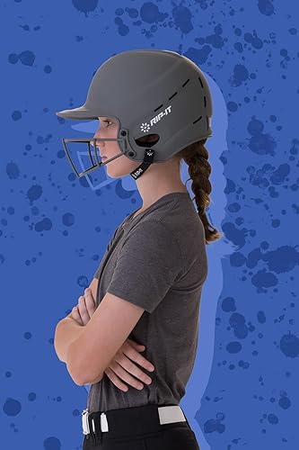 Miniatura 14 de Casco mate sóftbol Rip-It Vision Pro