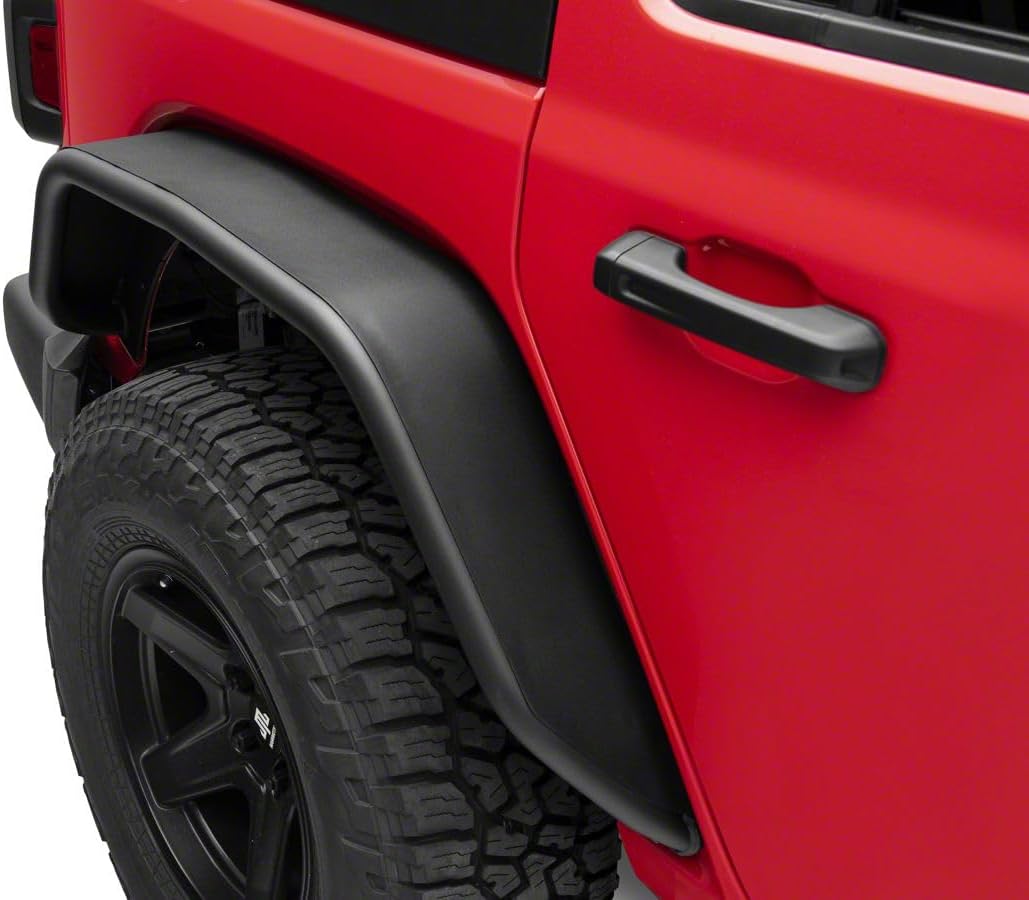 Barricade Tubular Rear Fender Flares - Pair Styling Fits Jeep Wrangler JL 2018-2020