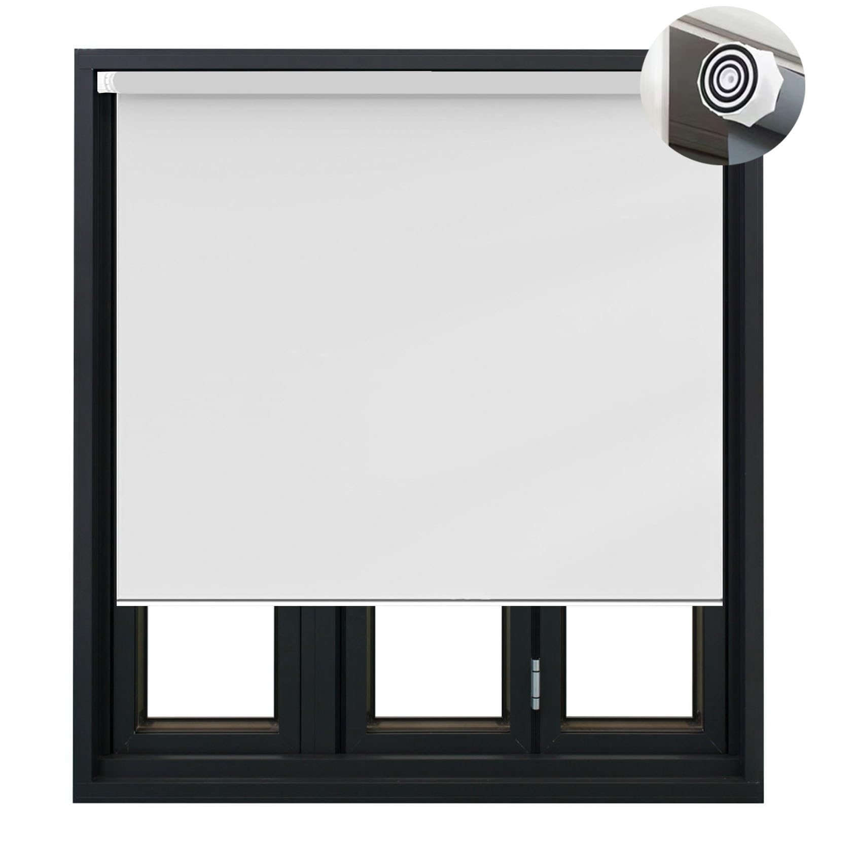 Amazon｜ロールスクリーン つっぱり式 70 x 240 cm 穴あけ不要 UV