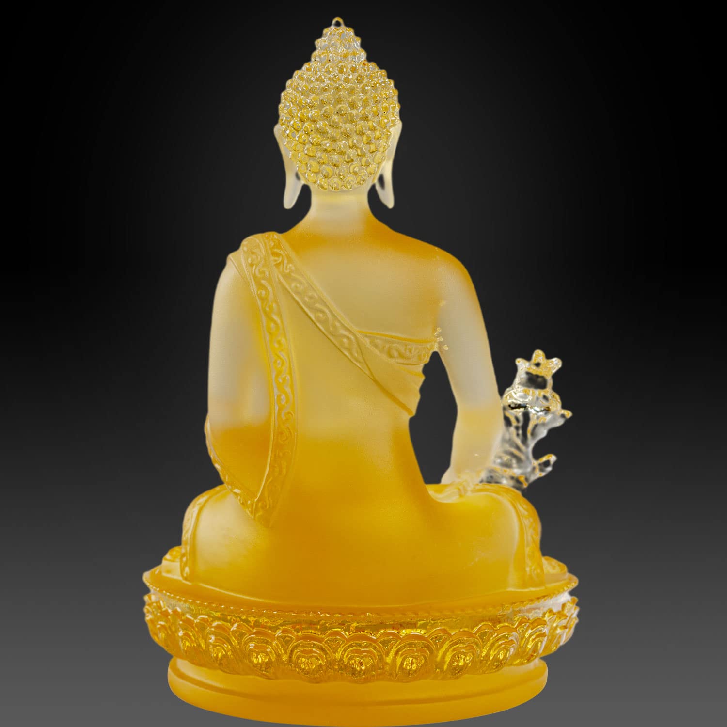 Plaque Métal Citation Bouddha "La Colère" - 30.5 X 20 Cm
