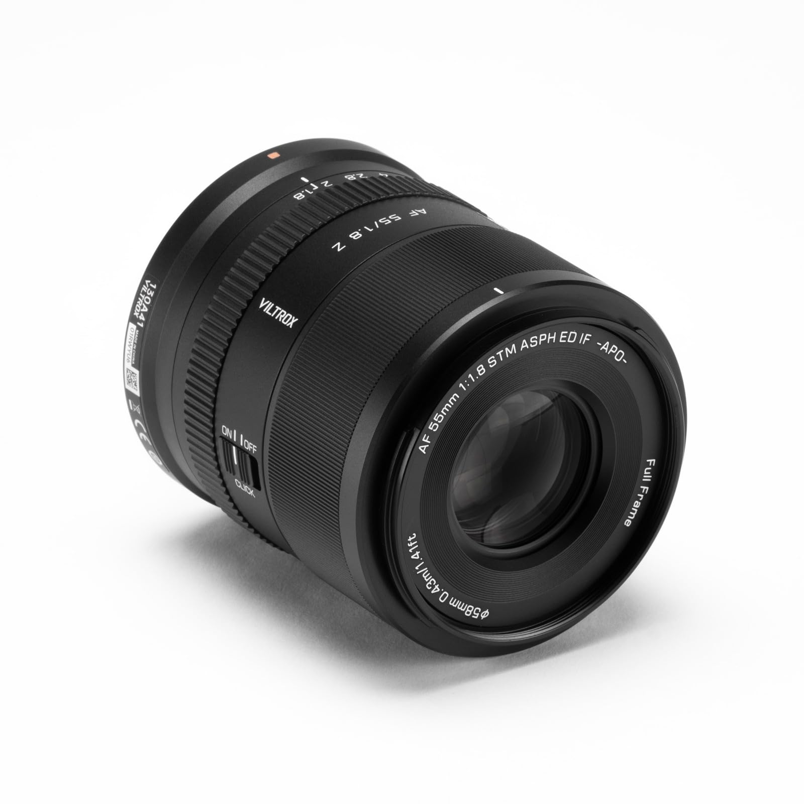 VILTROX Lente F1.8 EVO Z APO de 55 mm para Nikon Z, lente Prime de