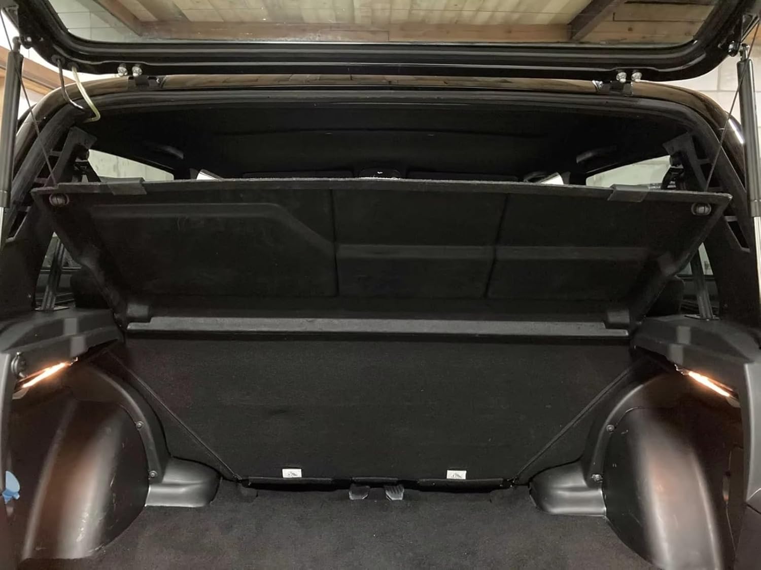 Rear Parcel Shelf Strap For Vw For Polo For Touran For Cc 2Pcs Car Rear Trunk Tonneau Hatch Cover Lift String Strap Tonneau Cover Strap Cord Part