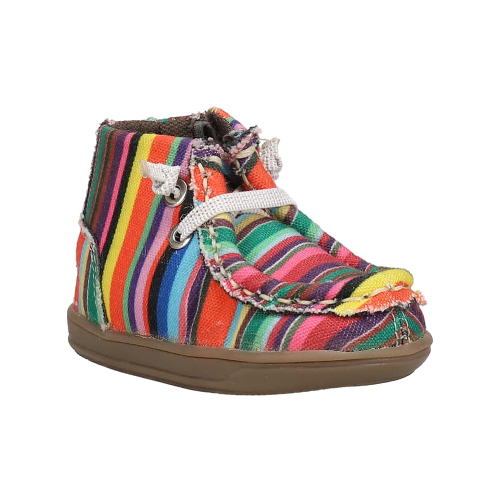 ROPER Footwear 09-016 788-3359 Infant Cowbabies Tommie Serape Casual Shoe Multi 3