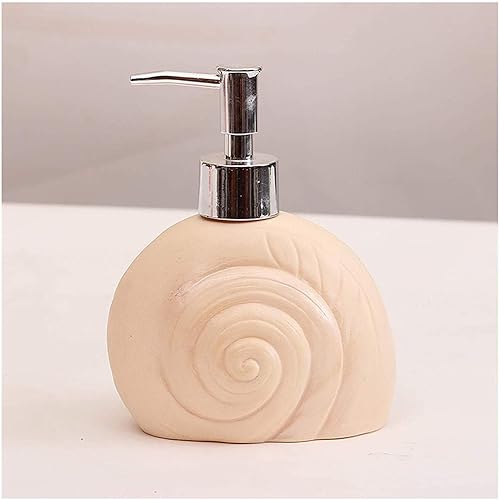 Miniatura 10 de Dispensador de jabón, botellas dispensadoras de jabón, estilo europeo creativo, botella de jabón exprimible de cerámica, retro, botella pequeña para