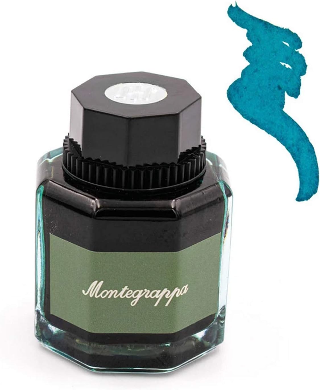 Montegrappa Ink Bottle 50 ml, Turquoise Fountain Pen Ink Bottles 2020