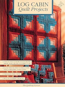 Paperback Log Cabin Quilt Projects Book