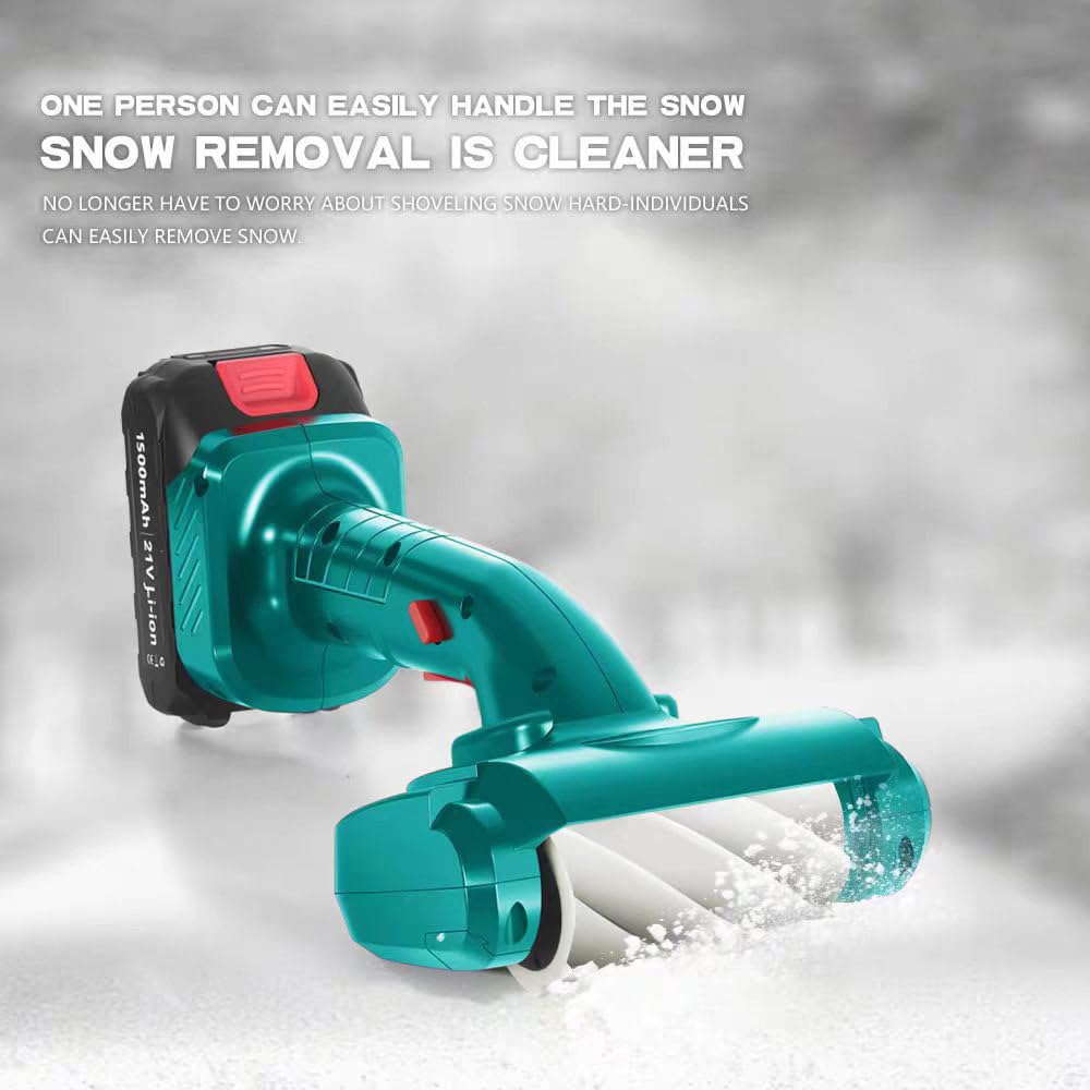 Spazzola Multifunzione Senza Fili Da 21 V Con Testine Intercambiabili In Acciaio Inossidabile E Nylon, Design Con Deflettore Antiolio Per Griglie, Sbrinamento Finestrini Auto E Rimozione Neve