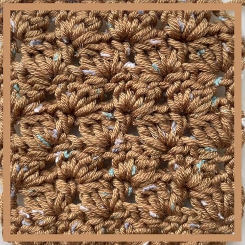 Image of Tweed Twinkles Soft Baby Yarn for Crocheting, 4-Pack (696Yds / 400G), Free Patterns - Acrylic Baby Blanket Knitting Yarn with Flecks - Size 3 DK Light Worsted Weight - Golden Brown