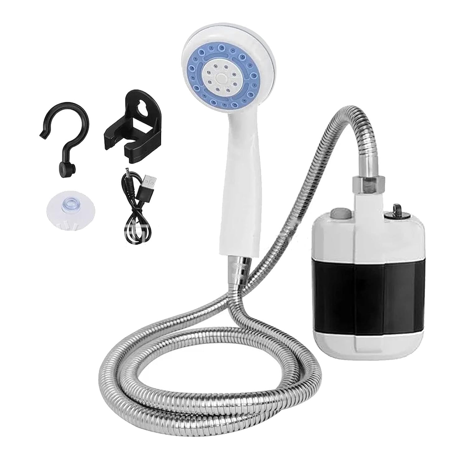 See full amazon price history chart for Toriox Portable Camp Shower, USB Rechargeable Outdoor Camping Shower Pump, Portable Outdoor Shower Head- Pumps Water from Bucket Into Steady, Gentle Shower Stream,for Camping, Traveling Toriox Portable Camp Shower, USB Rechargeable Outdoor Camping Shower Pump, Portable Outdoor Shower Head- Pumps Water from Bucket Into Steady, Gentle Shower Stream,for Camping, Traveling (B0CZ48LGSM) Amazon Price History, Amazon Price Tracker