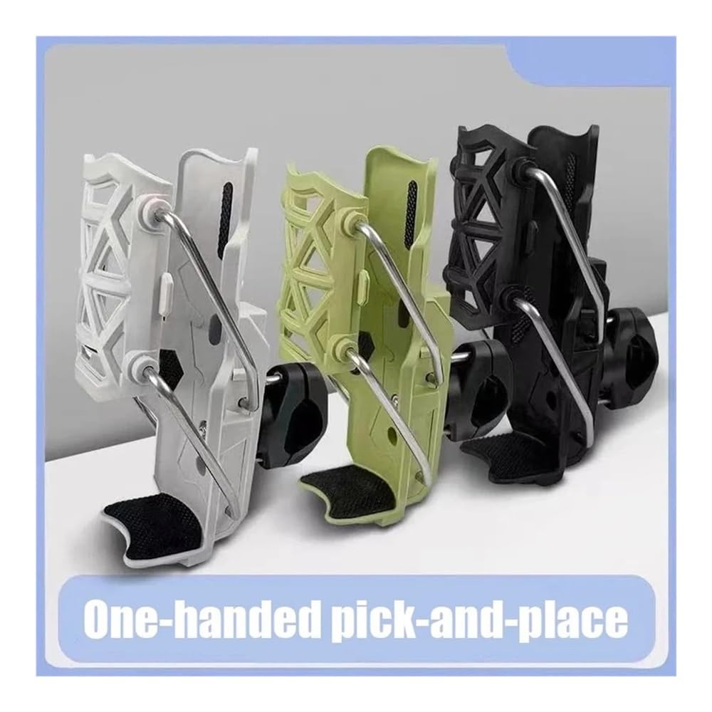 Flaschenhalter Motorrad Verstellbarer Getränkehalter Mit Schnellverschluss, Universal-Fahrrad- Und Motorrad-Wasserflaschenhalter Für Rennrad, ADV, Motorrad