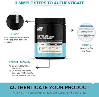 MyFitFuel Electrolyte Energy, Hydration & Replenishment. With Green Tea Extract, L-Threonine For Better Performance (100g Orange)