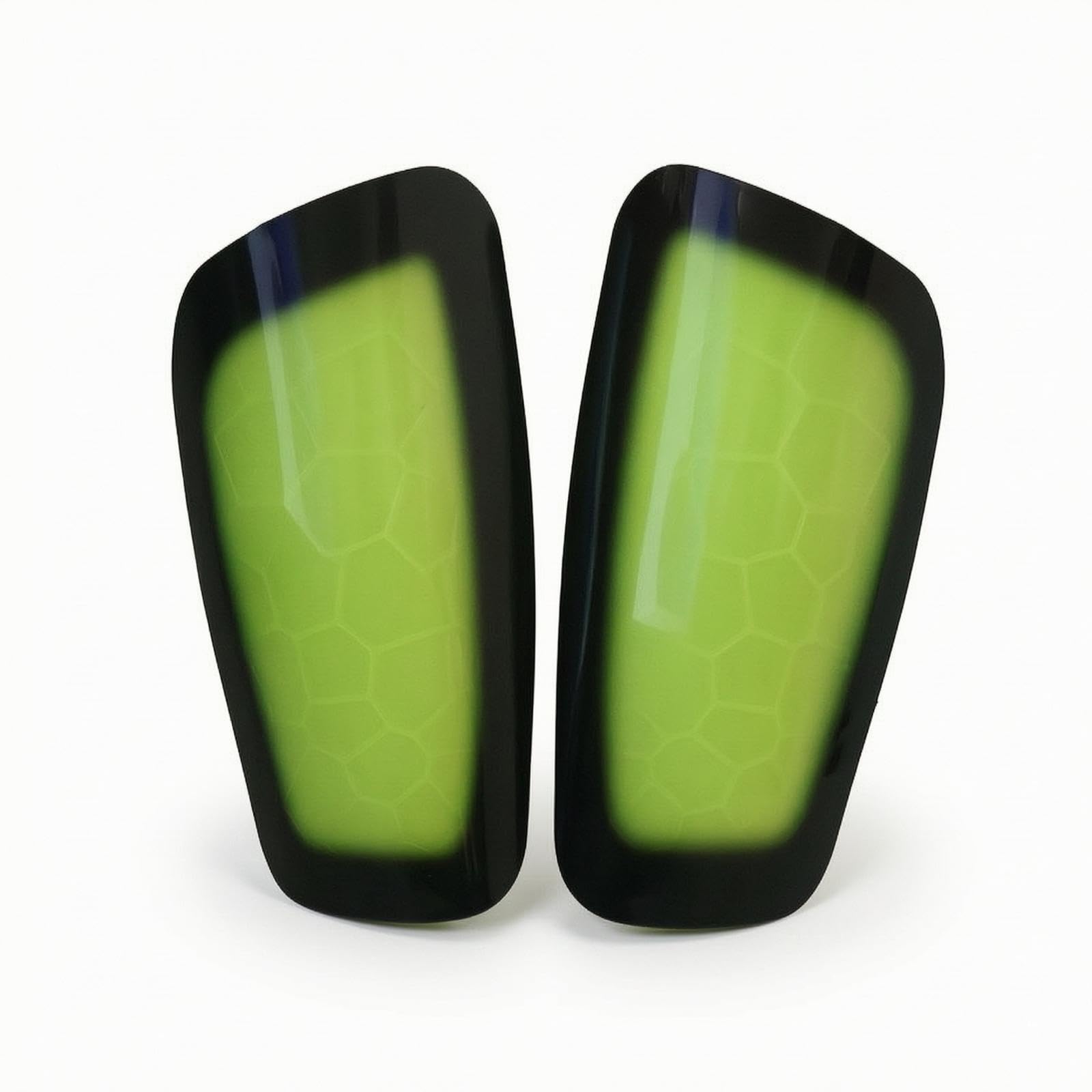 Soccer Shin Guards Shielded Shin Guards Impact-Resistant for Athletes Fluorescent Green | Protective Gear | Clothing, Shoes & Accessories | Soccer | Team Sports-picture-20