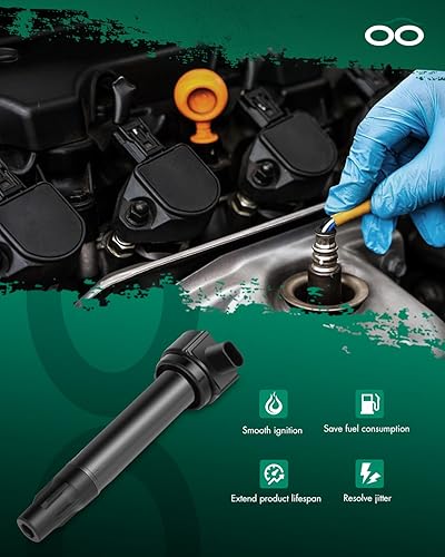 Miniatura 4 de SCITOO Paquete de bobinas de encendido para Jeep Patriot 2.4L 2007-2014 para Jeep Patriot 2.0L 2007-2014 para Jeep Compass 2.4L 2007-2014 para