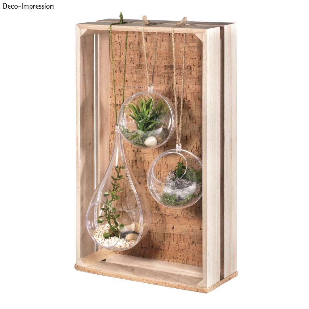 Rayher 61350000 Houten kist, 10,5 x 19 x 13,5 cm, houten kist met deksel, voeten en kliksluiting, FSC-gecertificeerd, opbergdoos om te beschilderen, 61350000
