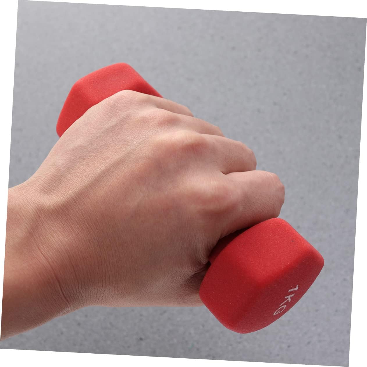 VICASKY 1kg Women Exercise Dumbbells Home Gym Barbells Smooth Design Yoga Dumbbells for Women Workout Equipment