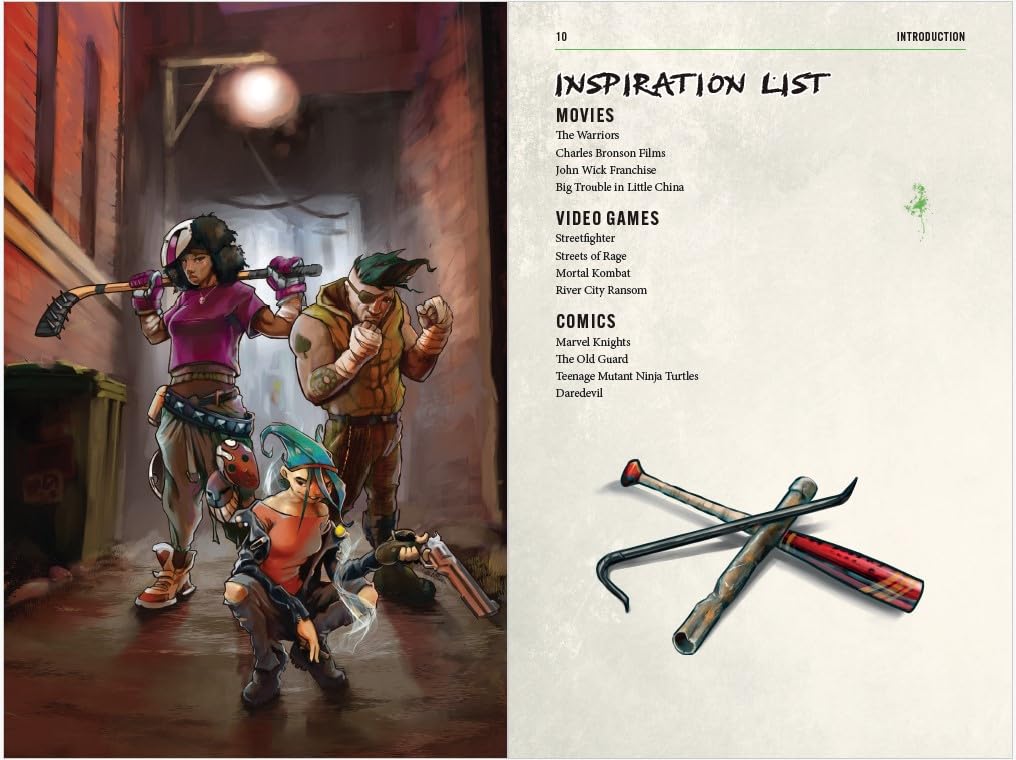 Urban Decay: Beat 'Em Up Roleplaying (Osprey Roleplaying)