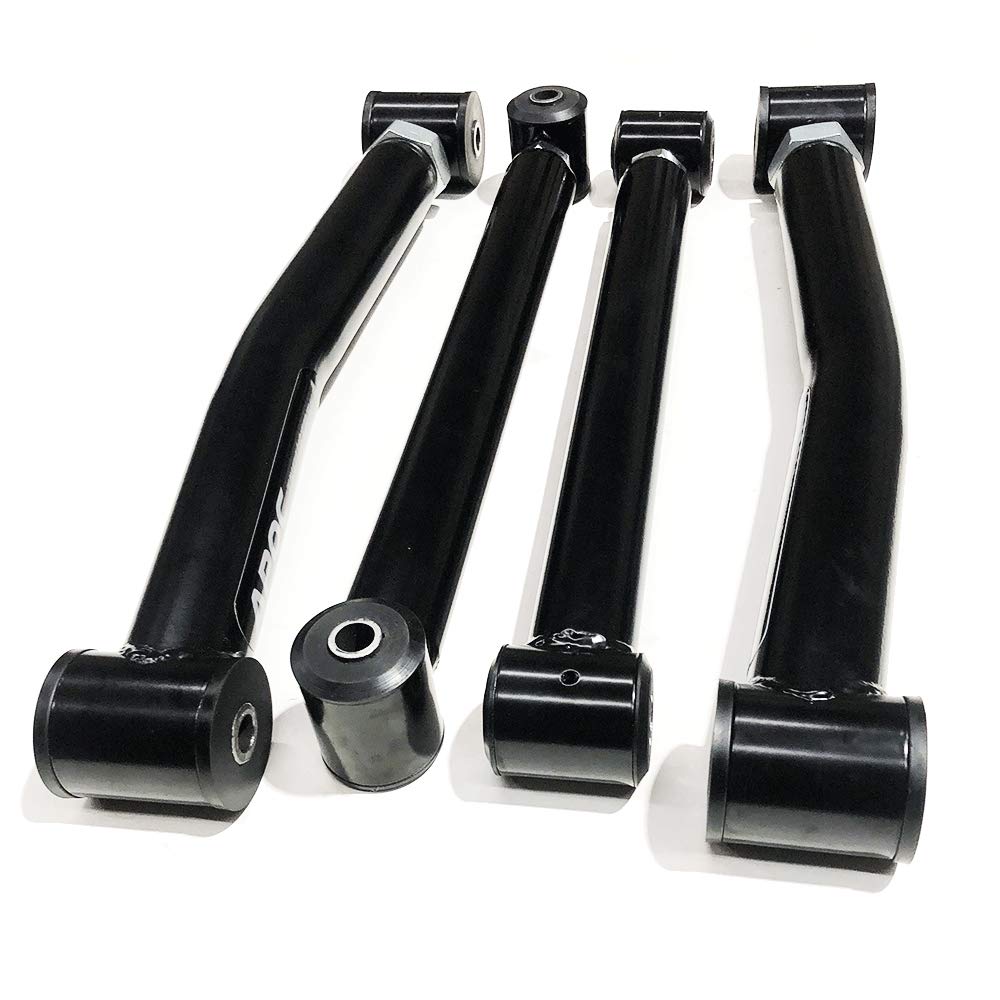 Apoc IndustriesControl Arm Kit, Fits Stock Up to 6 inches Lift, Compatible with 2010-2013 Dodge Ram 2500/3500, Dodge with Zerk Fittings, Poly Bushings, and DOM Sleeves High Clearance