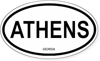 CafePress Athens Oval Sticker Oval Car Bumper Sticker