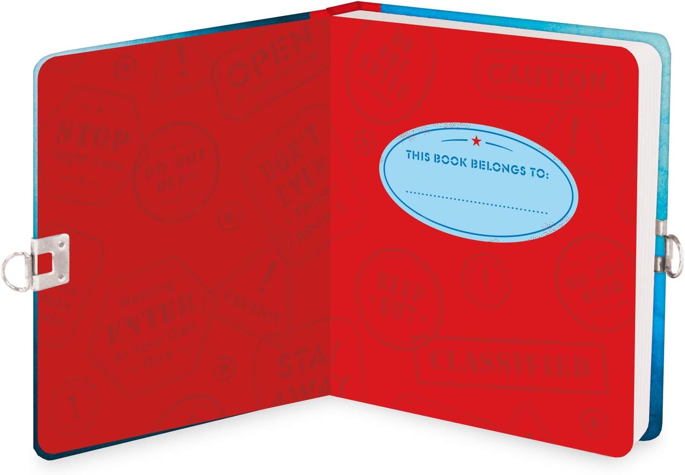 Peaceable Kingdom Top Secret Diary with Invisible Ink Pen - Image 2