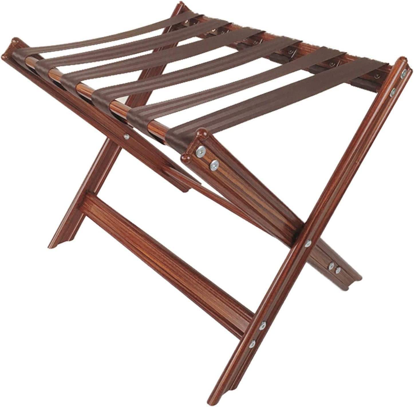 Guest Room Luggage Rack, Folding Suitcase Stand Luggage Rack Luggage Rack, Hotel Luggage Rack, Foldable Storage Rack for Clothes Rack, Aluminum Alloy Bedroom and Guest R