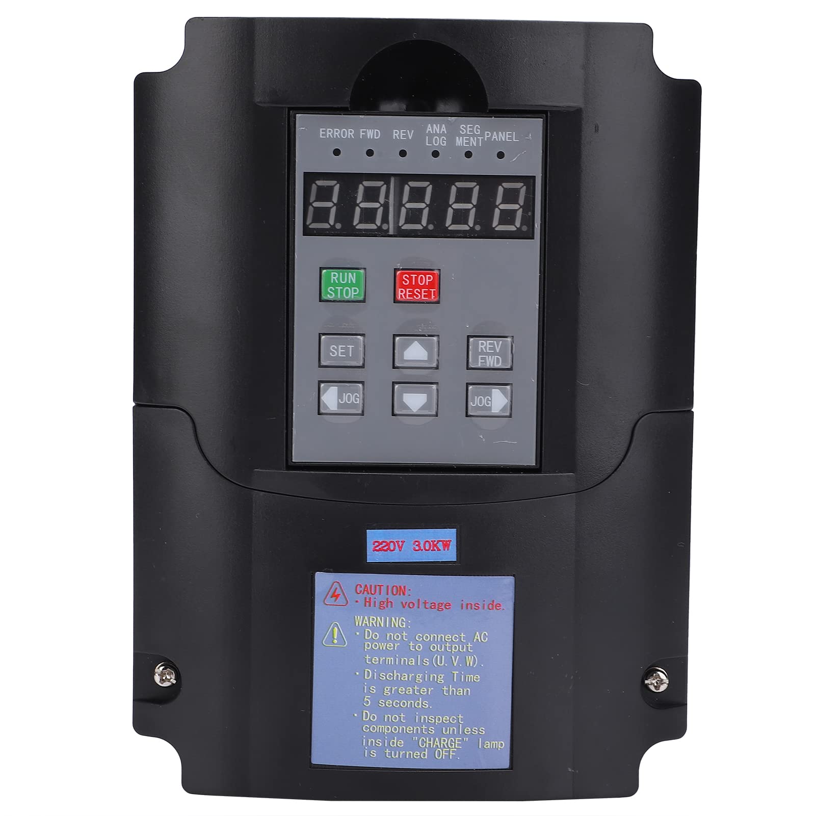 Convertitore di Frequenza 3KW per Controllo Velocità Motore Mandrino - Ingresso Monofase/Trifase Uscita Trifase 220V A2-8030 per Macchine CNC e Applicazioni Industriali