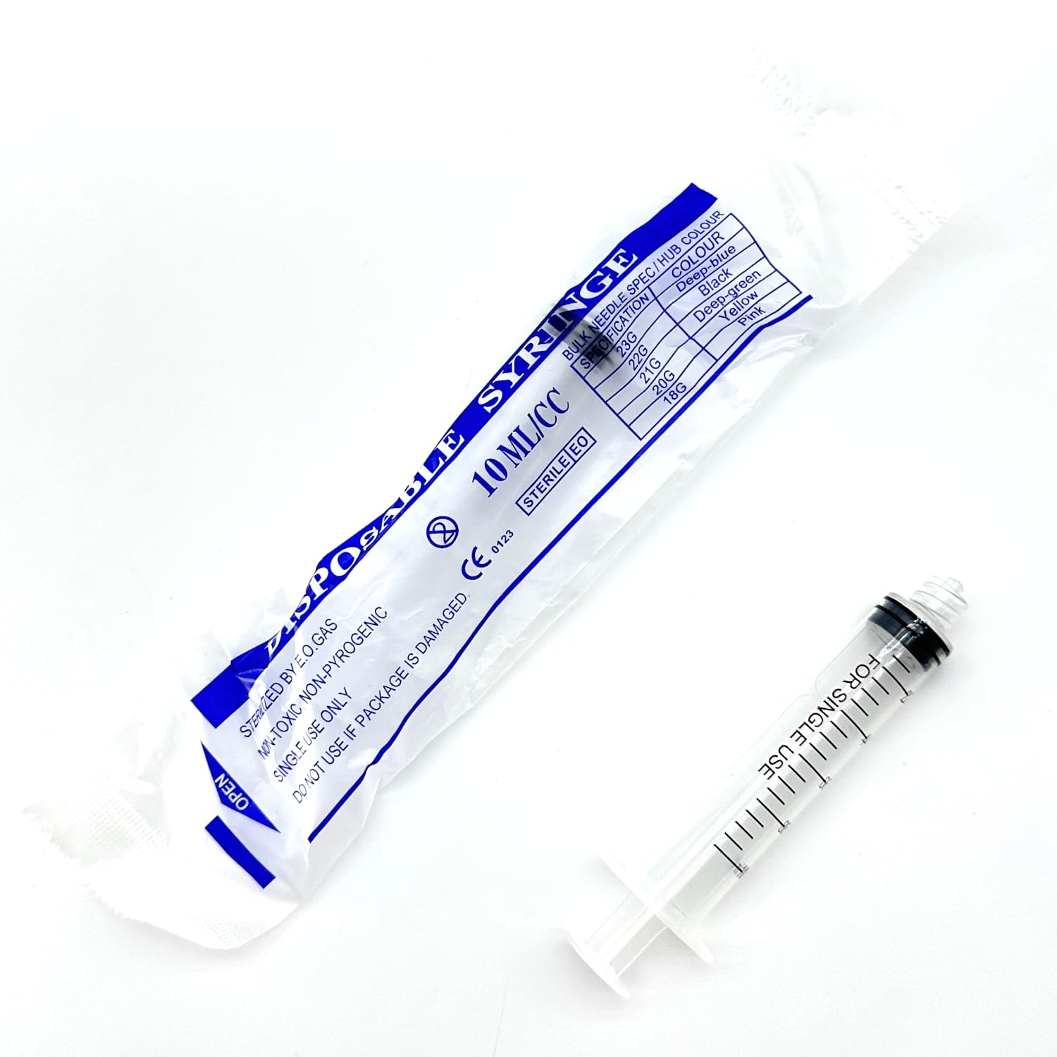 3mL Luer Lock Syringes (No Needle) - 100-Count Bagged, Sterile & Individually Sealed — Amazon image 8