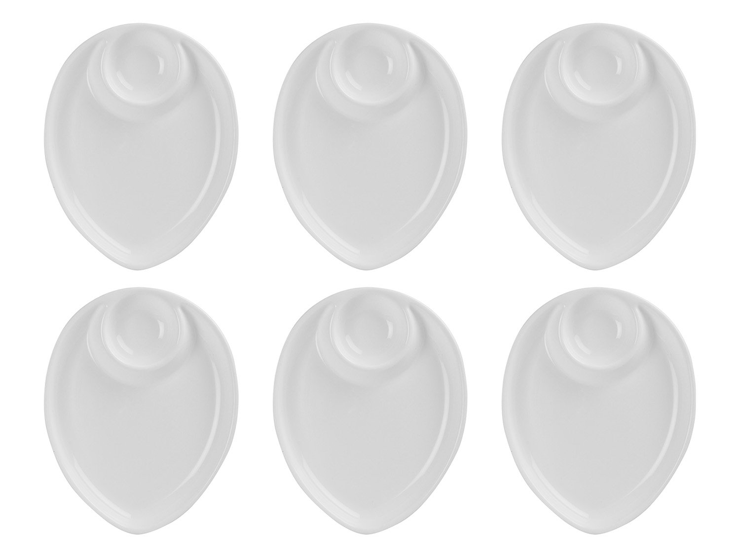 Buy LIFEPLAST Partitioned Microwave safe Oval shaped divided Snack