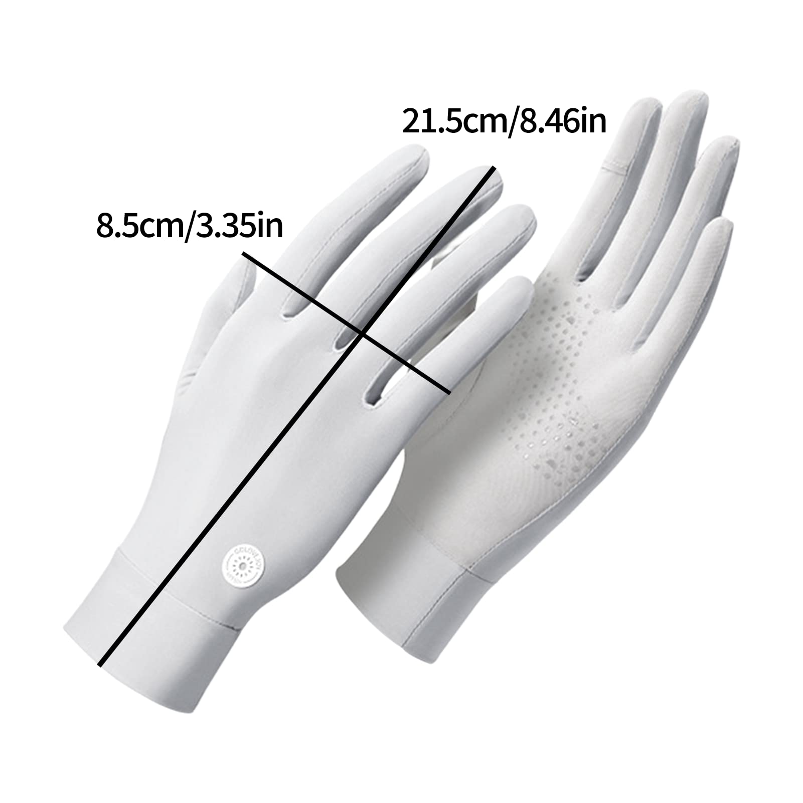 Guantes FPS | protección Solar Transpirables Ice Feeling Thin UPF 50+,navegación, conducción Hombres para Remo, Kayak, conducción, Remo, piragüismo