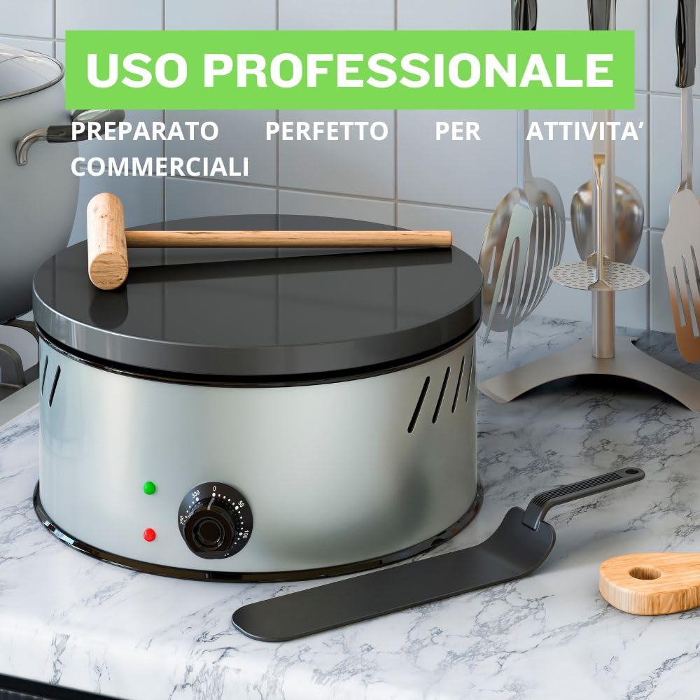 Mix per Crepes di alta qualità da 5 KG - pronto utilizzo - (Preparato per Crepes)