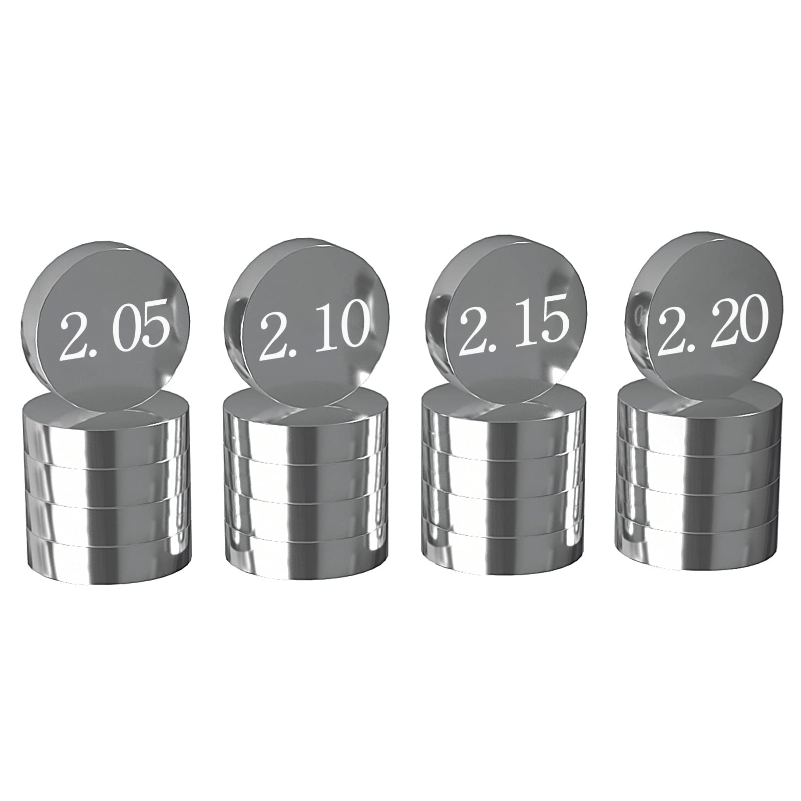 AHL Durchmesser: 10.0mm 3 x 28pcs 1.85mm-3.20mm Ventileinstellplättchen Ventil Shim Ventile einstellen für 1290 SUPER 2014-2015/400 XC-W 2008-2010/690 / ENDURO 2008-2015