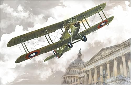 Roden RE48414 1/48 World War I US Army Air Corps Airko DH.4 Single Shot Biplane Bomber Plastic Model by Dayton Light